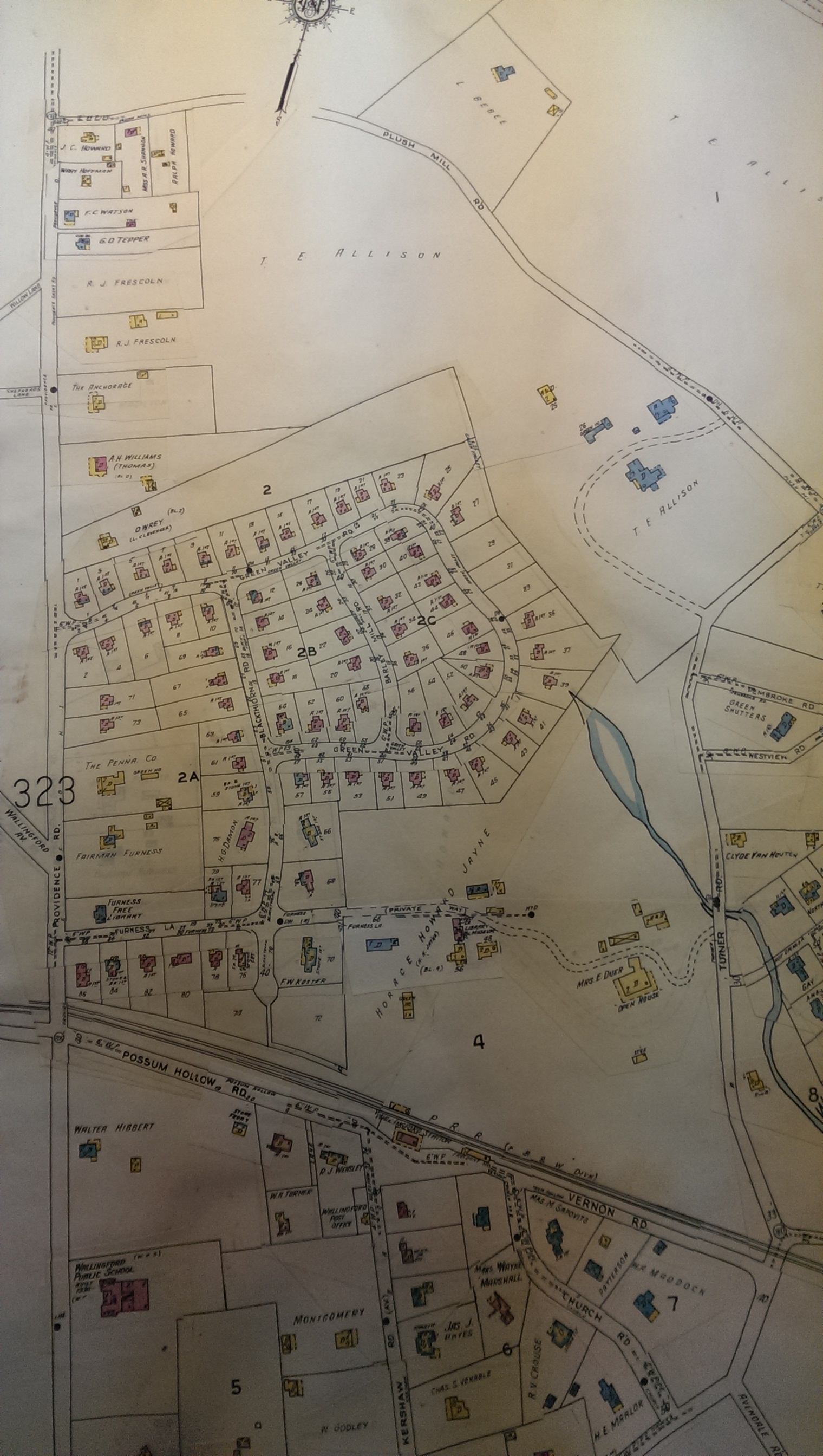 Heatherwold in the Sanborn Maps