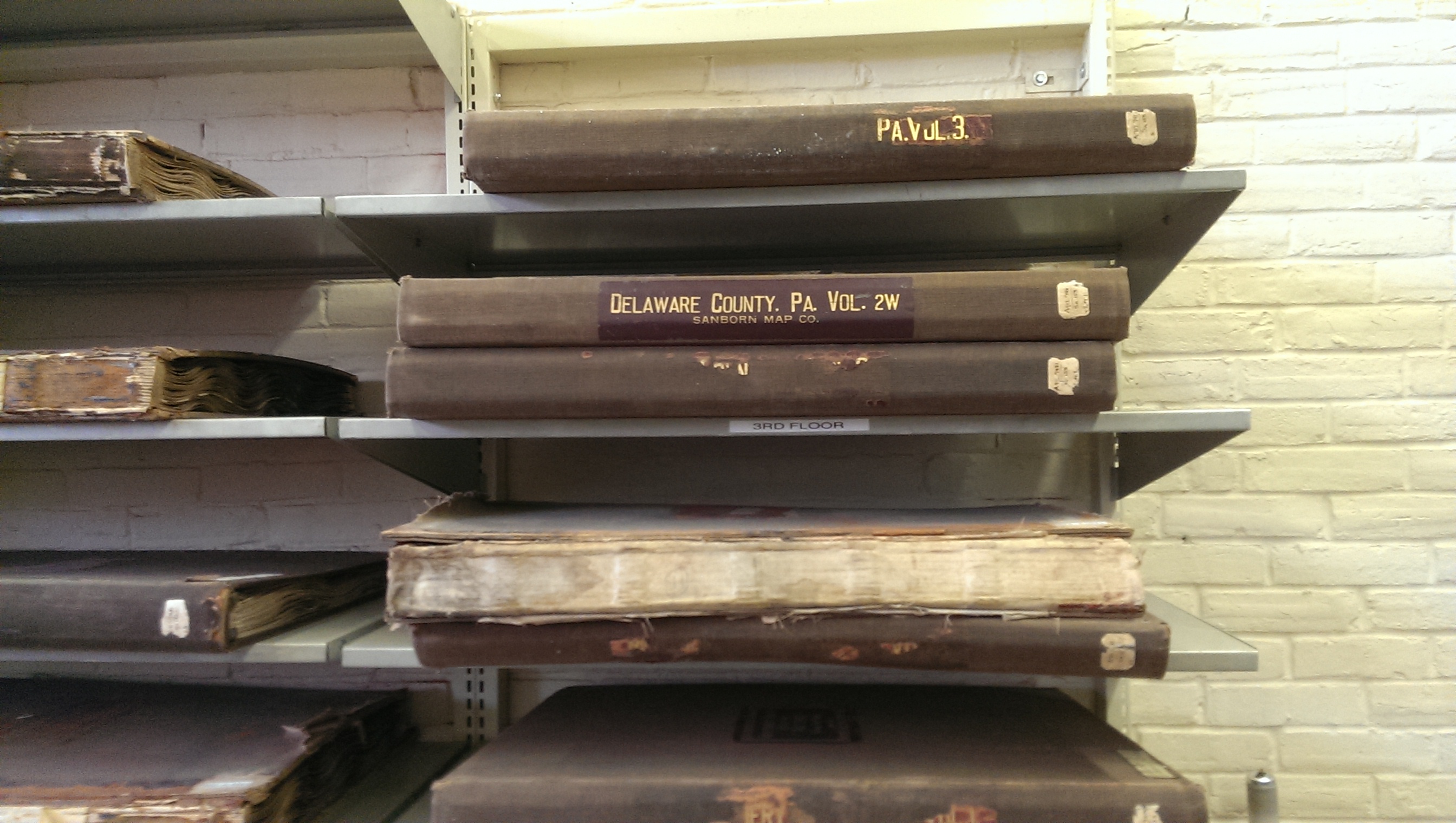 Sanborn Maps in Fisher Fine Arts Library