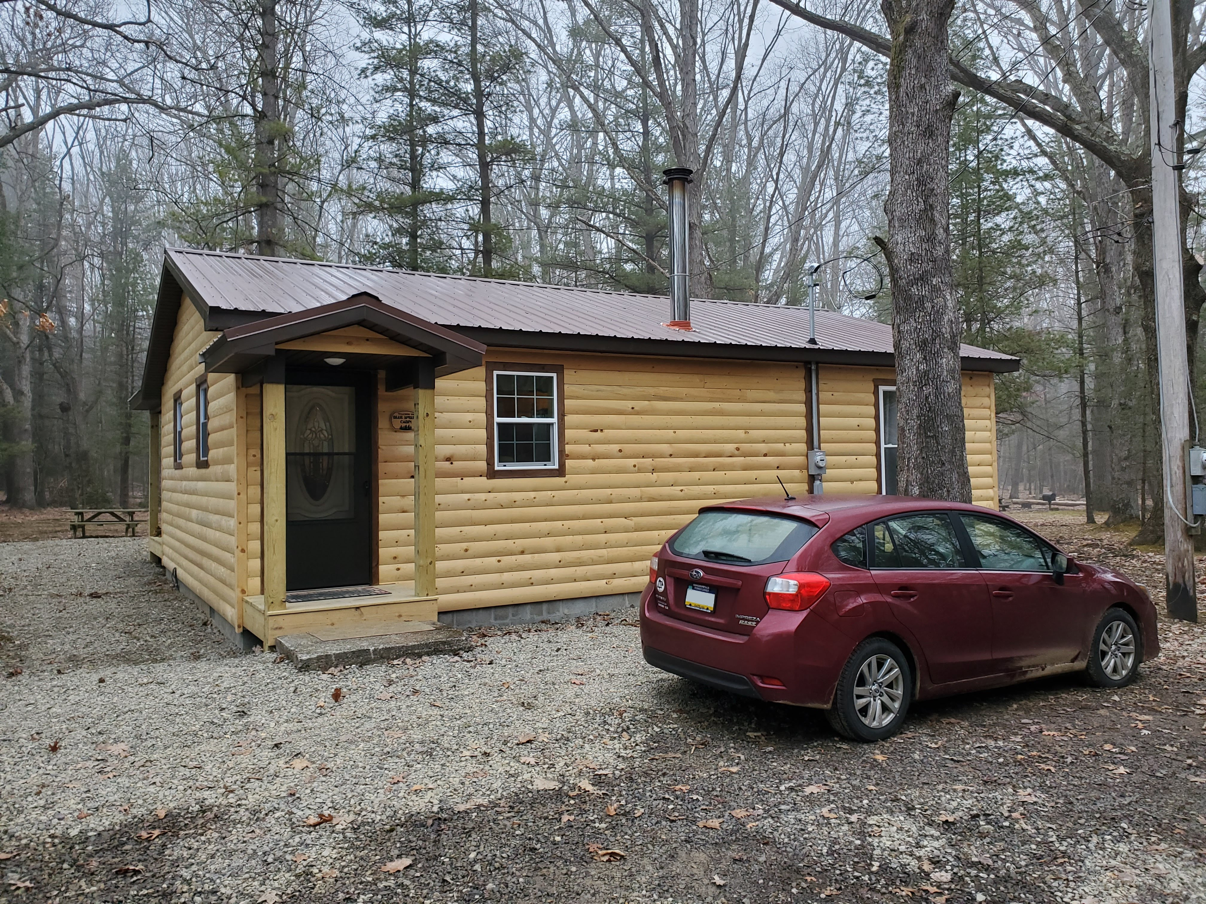 Cabin near Cook Forest State Park